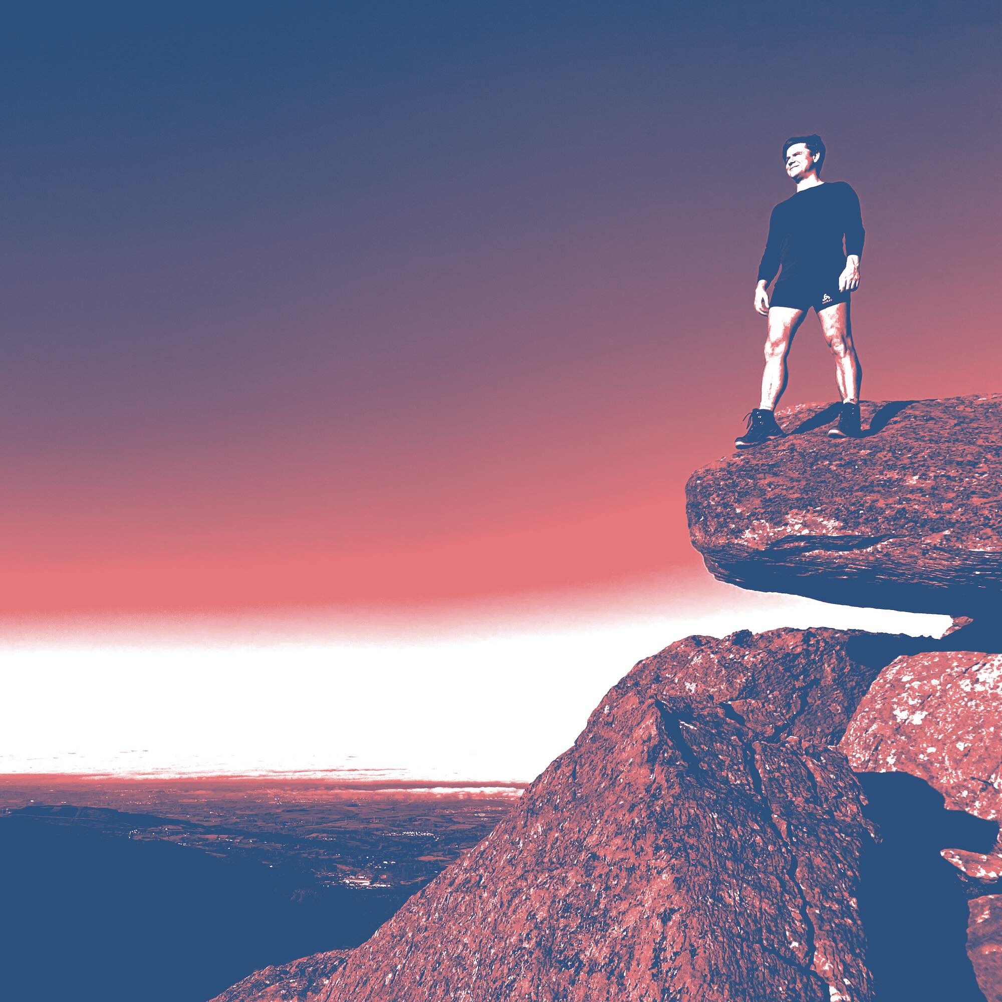 Marcus in the mountains